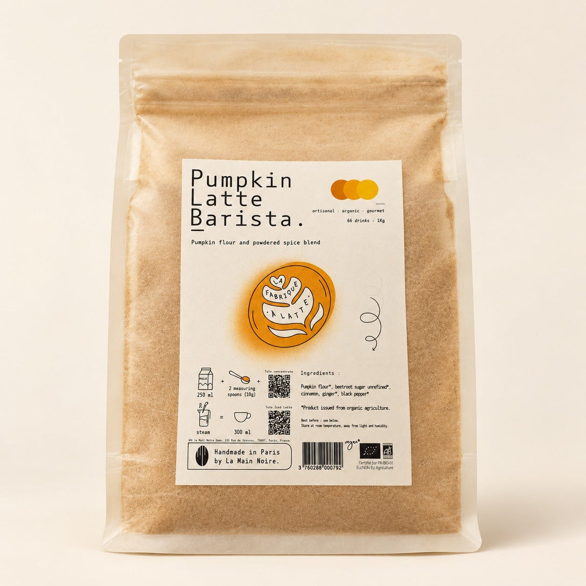 Pumpkin Latte Barista 1 kg
